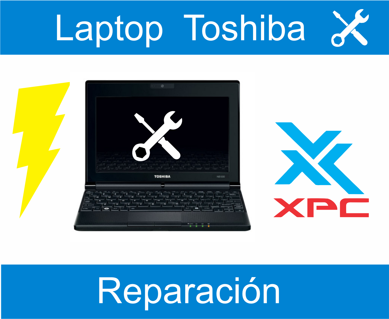 reparacion laptop  toshiba
